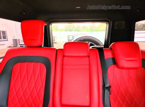 WDCYC7HJ8KX331591 2019 MERCEDES-BENZ G-CLASS White Rear seats view