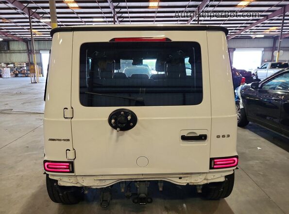 WDCYC7HJ9KX308613 2019 MERCEDES-BENZ G-CLASS White Rear view