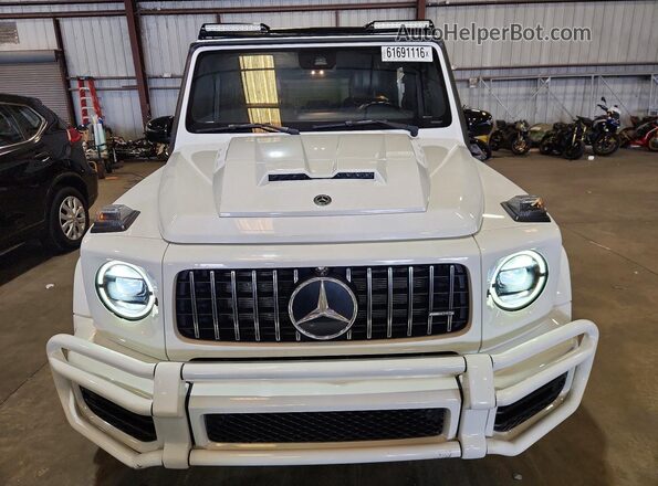 WDCYC7HJ9KX308613 2019 MERCEDES-BENZ G-CLASS White Front view
