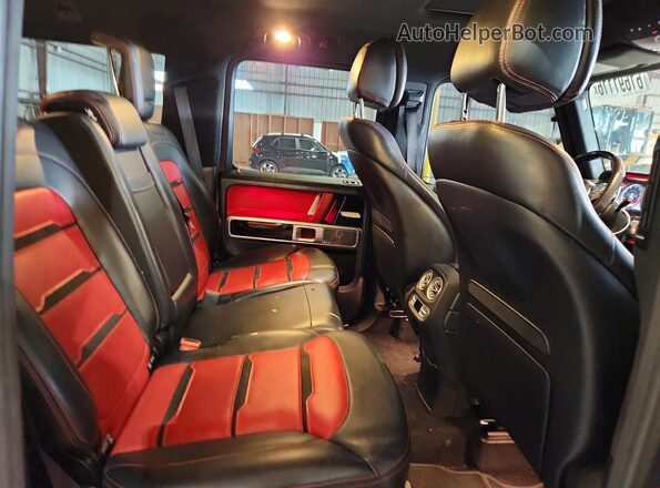 WDCYC7HJ9KX308613 2019 MERCEDES-BENZ G-CLASS White Rear interior view