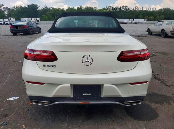 WDD1K6FB1JF044958 2018 MERCEDES-BENZ E Белый Вид сзади