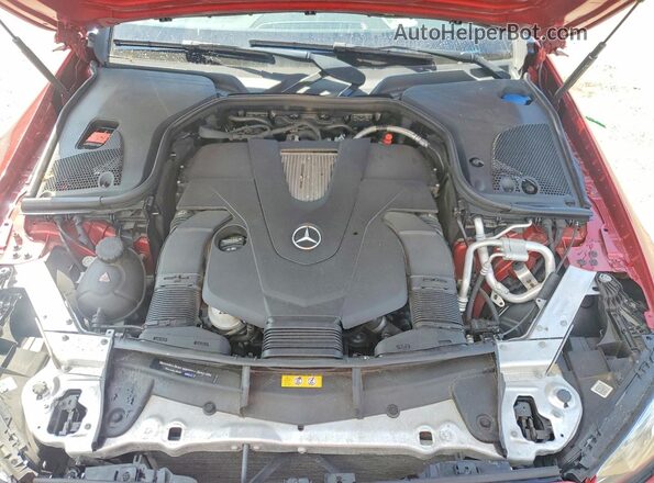WDD1K6FB2JF062739 2018 MERCEDES-BENZ E Красный Вид задней части салона