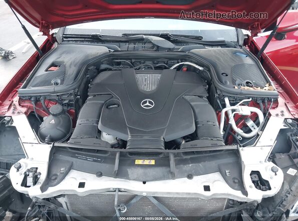 WDD1K6FB6JF042106 2018 MERCEDES-BENZ E-CLASS Red Widok z tyłu