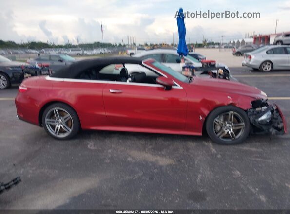 WDD1K6FB6JF042106 2018 MERCEDES-BENZ E-CLASS Red Widok wnętrza z tyłu