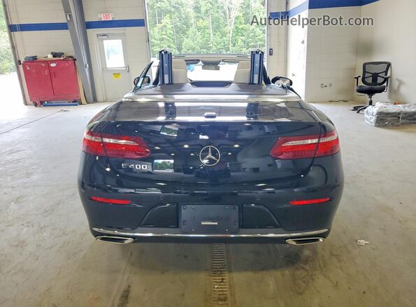 WDD1K6FBXJF042545 2018 MERCEDES-BENZ E Black უკანა ხედი