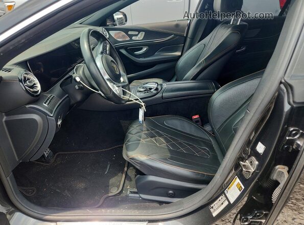 WDD2J5JB3KA007515 2019 MERCEDES-BENZ CLS-CLASS Black Widok wnętrza z przodu