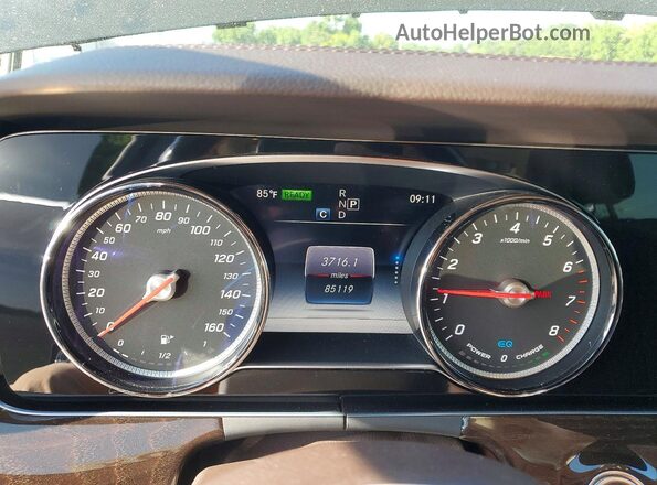 WDD2J5JB5KA031749 2019 MERCEDES-BENZ CLS-CLASS Черный Вид щитка приборов