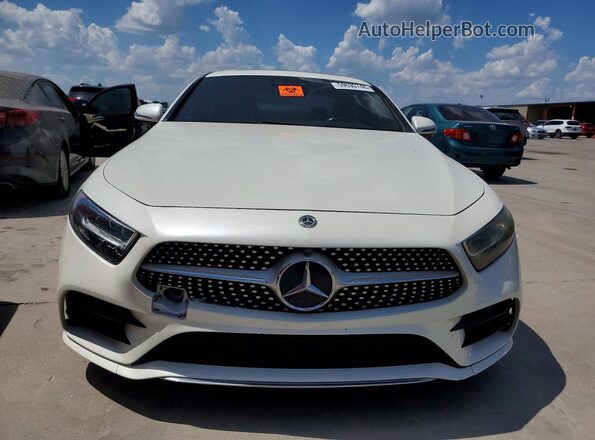 WDD2J5JB8KA012449 2019 MERCEDES-BENZ CLS-CLASS White Front view