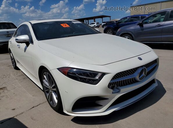 WDD2J5JB8KA012449 2019 MERCEDES-BENZ CLS-CLASS White Front right