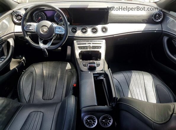 WDD2J5JB8KA012449 2019 MERCEDES-BENZ CLS-CLASS White Dashboard view