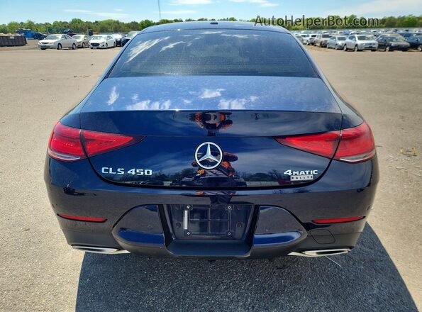 WDD2J5KB5KA010494 2019 MERCEDES-BENZ CLS-CLASS Blue Widok z tyłu