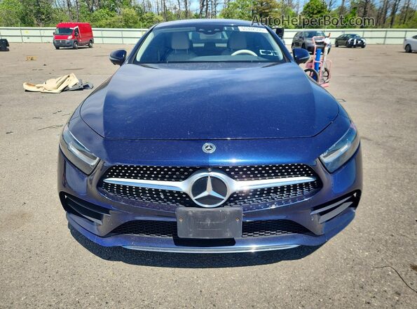 WDD2J5KB5KA010494 2019 MERCEDES-BENZ CLS-CLASS Blue Widok z przodu