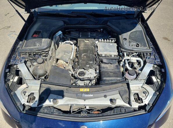 WDD2J5KB5KA010494 2019 MERCEDES-BENZ CLS-CLASS Blue Widok wnętrza z tyłu