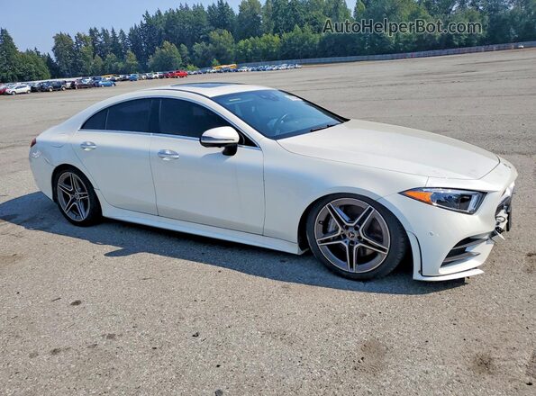 WDD2J5KB7KA028172 2019 MERCEDES-BENZ CLS-CLASS White Przód prawy
