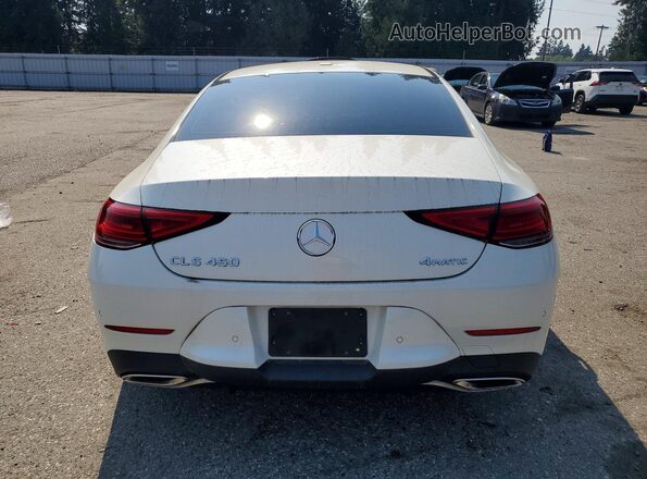 WDD2J5KB7KA028172 2019 MERCEDES-BENZ CLS-CLASS White Widok z tyłu