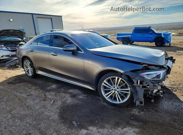 WDD2J5KBXKA015402 2019 MERCEDES-BENZ CLS-CLASS Gray Przód prawy