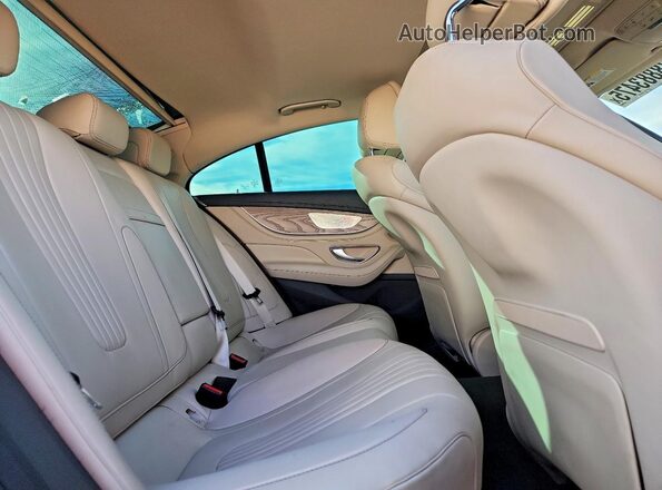 WDD2J5KBXKA015402 2019 MERCEDES-BENZ CLS-CLASS Gray Widok tylnych siedzeń