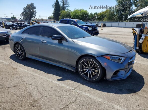WDD2J6BB8KA029546 2019 MERCEDES-BENZ CLS-CLASS Серый Передняя правая четверть