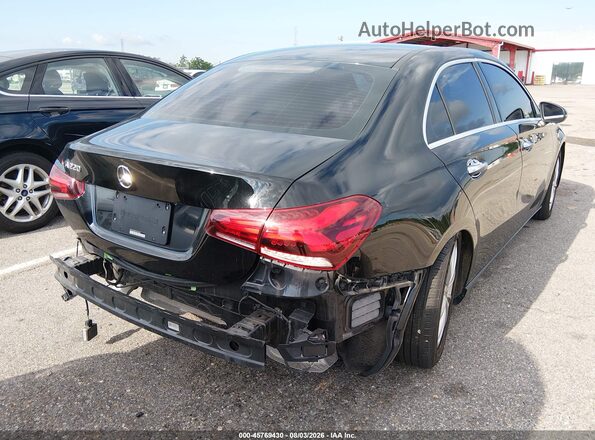 WDD3G4EB0KW018854 2019 MERCEDES-BENZ A 220 Черный Задняя правая четверть