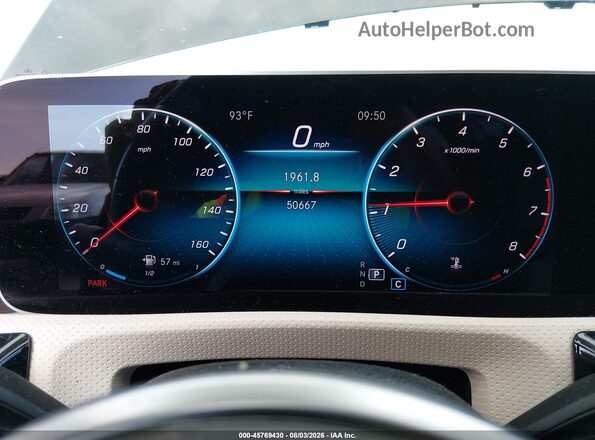 WDD3G4EB0KW018854 2019 MERCEDES-BENZ A 220 Черный Вид задних сидений