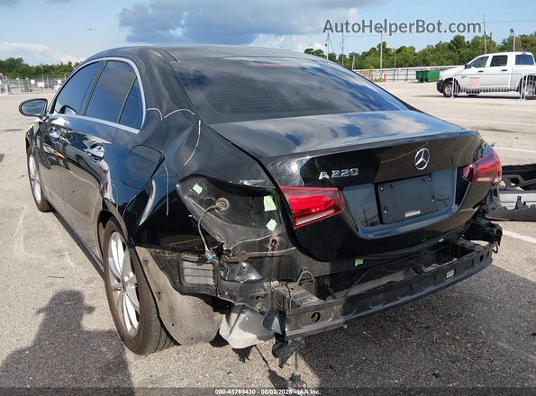WDD3G4EB0KW018854 2019 MERCEDES-BENZ A 220 Черный Задняя левая четверть