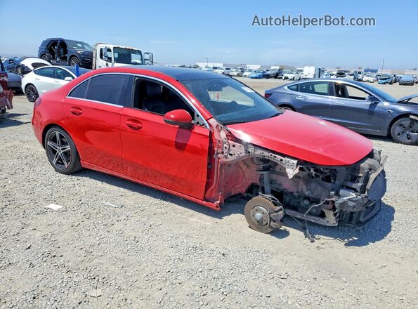 WDD3G4EB0KW026243 2019 MERCEDES-BENZ A Red Delantero derecho