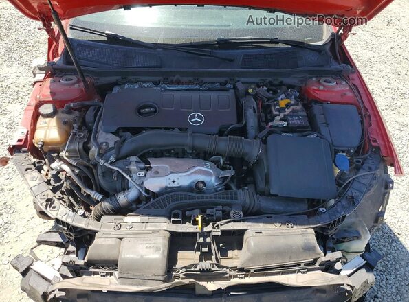 WDD3G4EB0KW026243 2019 MERCEDES-BENZ A Red Vista interior trasera