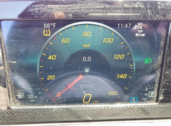 WDD3G4EB0KW026243 2019 MERCEDES-BENZ A Red Vista del cuadro de instrumentos