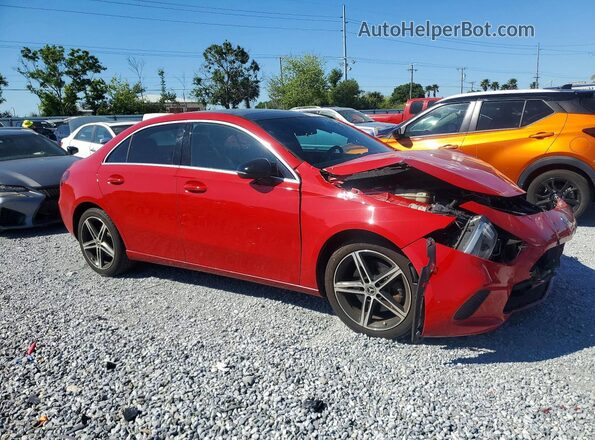 WDD3G4EB0KW030891 2019 MERCEDES-BENZ A Red წინა მარჯვენა