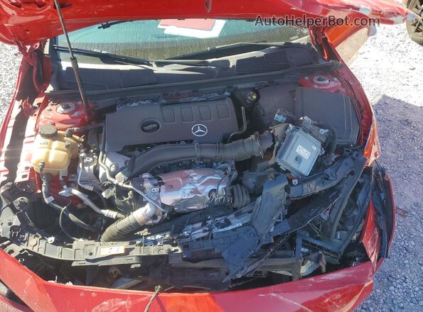 WDD3G4EB0KW030891 2019 MERCEDES-BENZ A Red უკანა სალონის ხედი