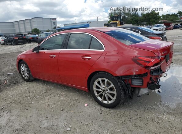 WDD3G4EB0LW039799 2020 MERCEDES-BENZ A Red Tył lewy