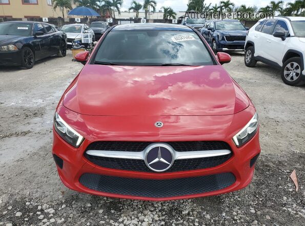 WDD3G4EB0LW039799 2020 MERCEDES-BENZ A Red Widok z przodu