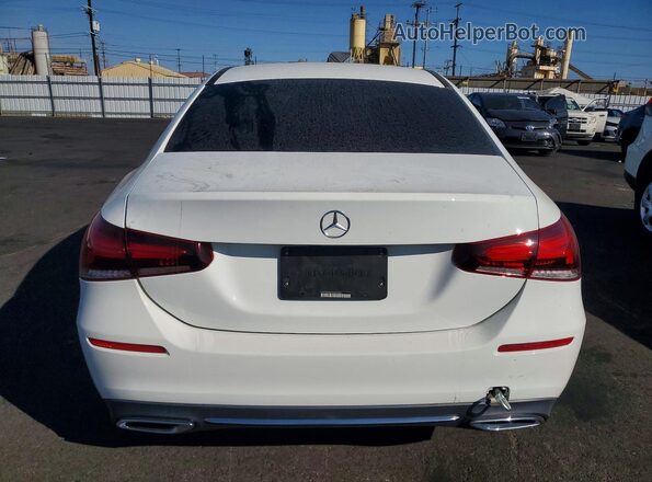 WDD3G4EB1KW020628 2019 MERCEDES-BENZ A White Rear view