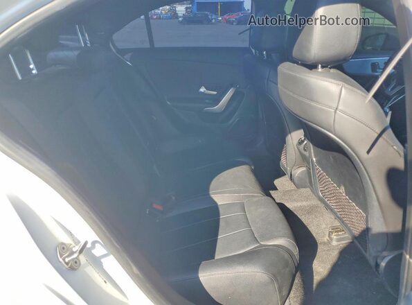 WDD3G4EB1KW020628 2019 MERCEDES-BENZ A White Rear seats view