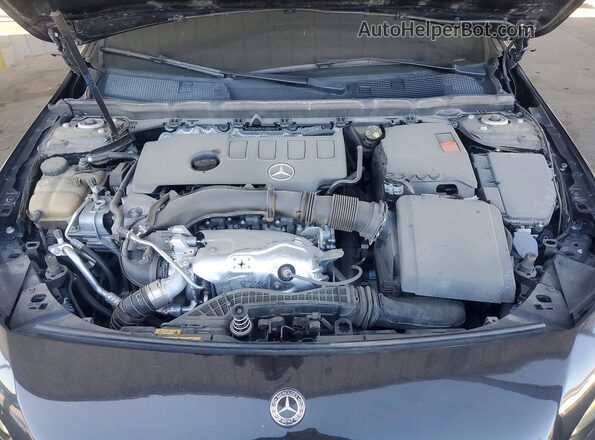 WDD3G4EB1KW025991 2019 MERCEDES-BENZ A Черный Вид задней части салона