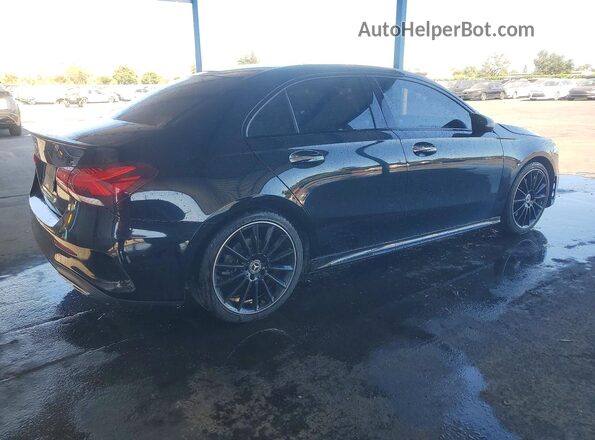WDD3G4EB1KW025991 2019 MERCEDES-BENZ A Черный Задняя правая четверть