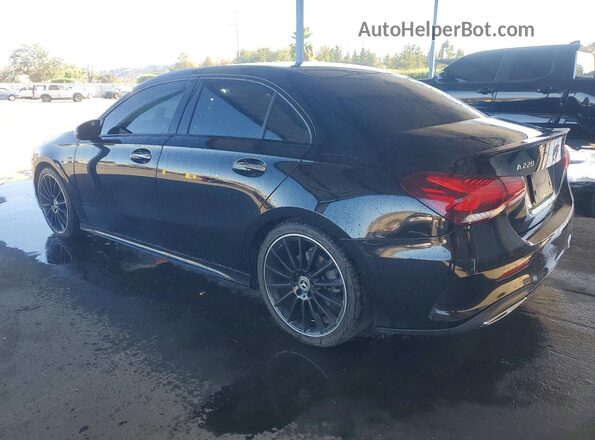WDD3G4EB1KW025991 2019 MERCEDES-BENZ A Черный Задняя левая четверть