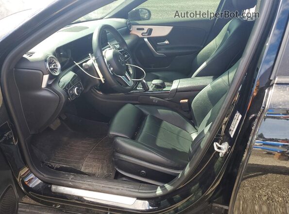 WDD3G4EB1KW027238 2019 MERCEDES-BENZ A Black Вид салону спереду