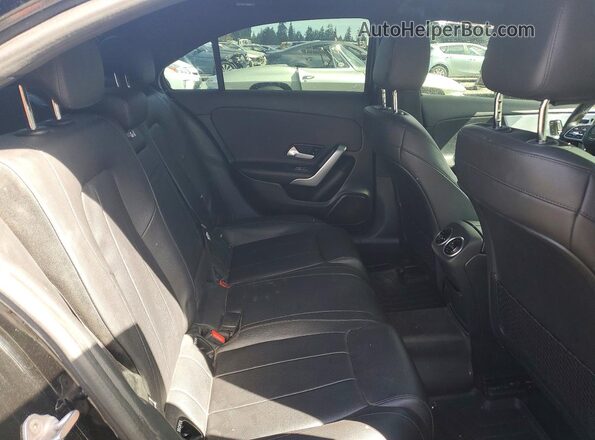 WDD3G4EB1KW027238 2019 MERCEDES-BENZ A Black Вид задніх сидінь