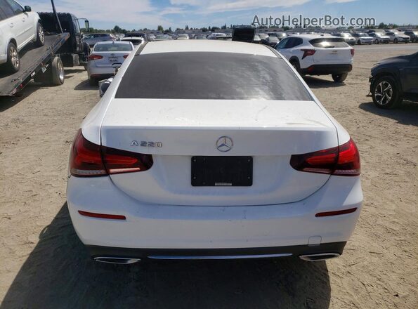 WDD3G4EB2KW023165 2019 MERCEDES-BENZ A White Rear view