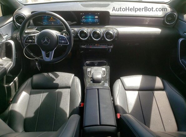 WDD3G4EB2KW023165 2019 MERCEDES-BENZ A White Dashboard view