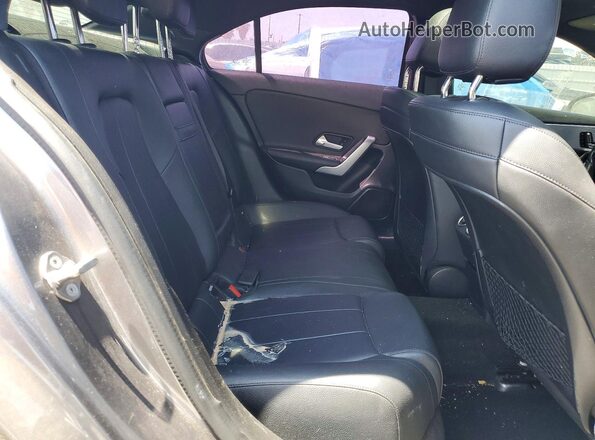 WDD3G4EB2KW024655 2019 MERCEDES-BENZ A Gray Вид задніх сидінь
