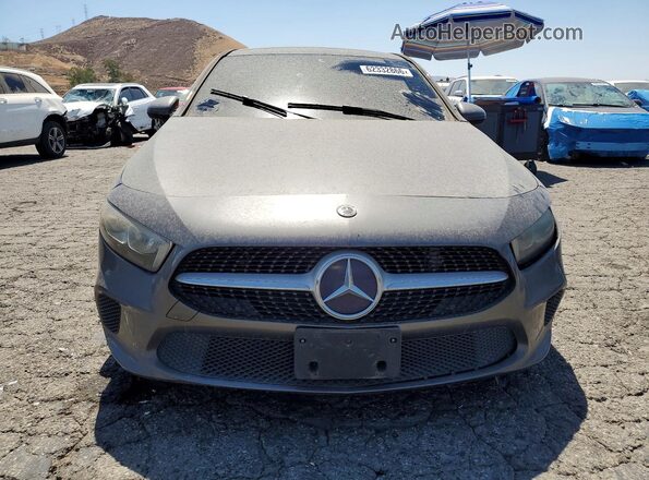WDD3G4EB2KW024655 2019 MERCEDES-BENZ A Gray Вид спереду