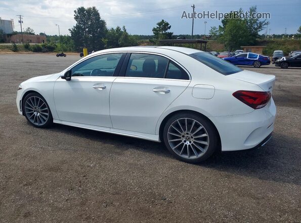 WDD3G4EB3KW005645 2019 MERCEDES-BENZ A White Задня ліва чверть