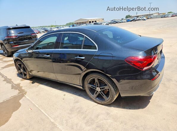 WDD3G4EB3KW005953 2019 MERCEDES-BENZ A Black Задня ліва чверть