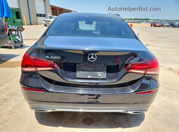 WDD3G4EB3KW005953 2019 MERCEDES-BENZ A Black Вид ззаду