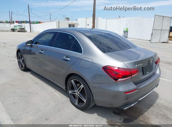 WDD3G4EB3KW019884 2019 MERCEDES-BENZ A 220 Gray Задня ліва чверть