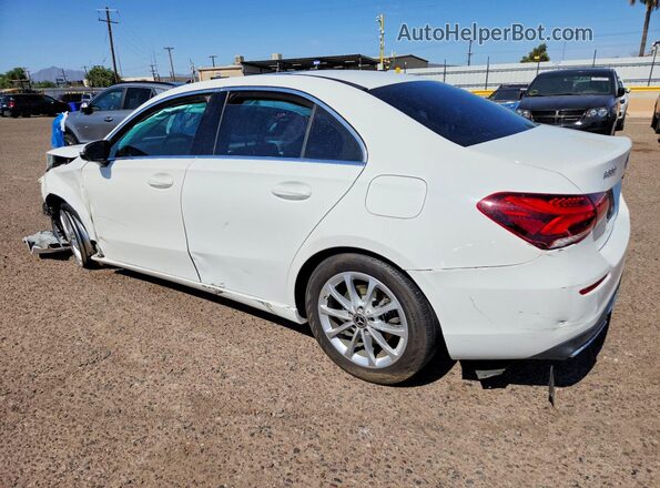 WDD3G4EB3KW021506 2019 MERCEDES-BENZ A Белый Задняя левая четверть