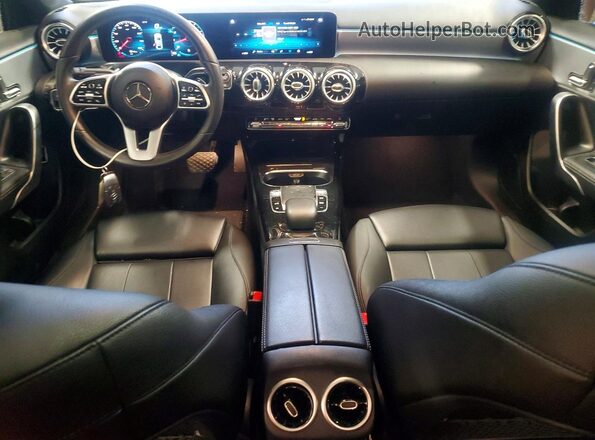WDD3G4EB4KW001569 2019 MERCEDES-BENZ A Черный Вид панели приборов