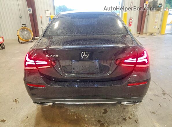 WDD3G4EB4KW001569 2019 MERCEDES-BENZ A Черный Вид сзади